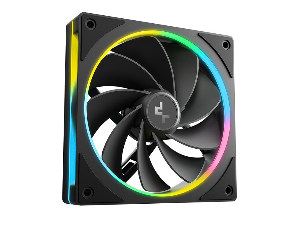 Računalniško ohišje DeepCool CL6600, AIO 360mm, ATX, Midi-Tower, ARGB, kaljeno steklo, črno