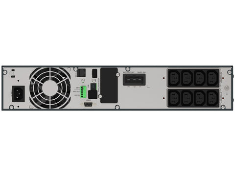 UPS SOCOMEC Netys RT 1000VA, 1000W, Rack/tower, On-line, sinusni izhodni signal, USB, LCD