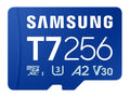 Spominska kartica Samsung T7, micro SDXC, 256GB, U3, V30, A2, UHS-I, 170 MB/s
