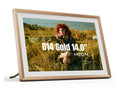 Digitalni foto okvir 14'' (35,5 cm) Arzopa D14, 32GB, WiFi, zlat