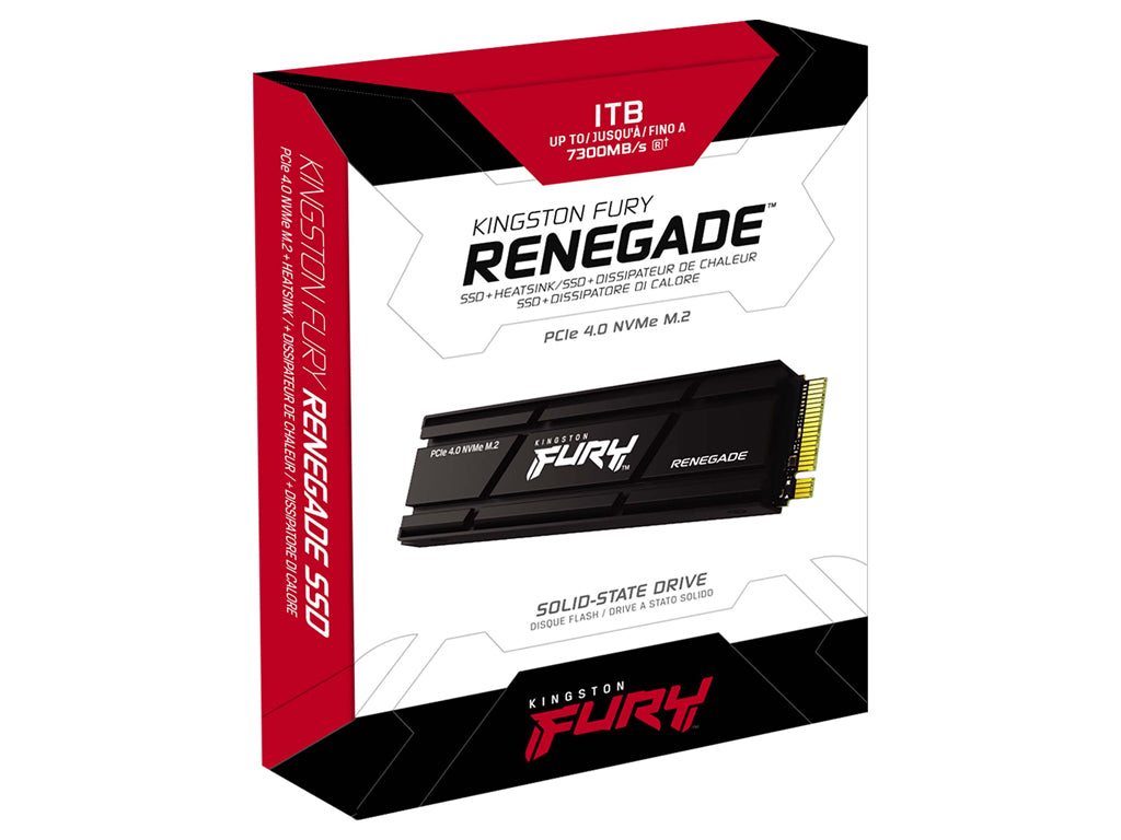 SSD 1TB M.2 80mm PCI-e 5.0 x4 NVMe, Kingston Fury Renegade (SFYR2S/1T0)
