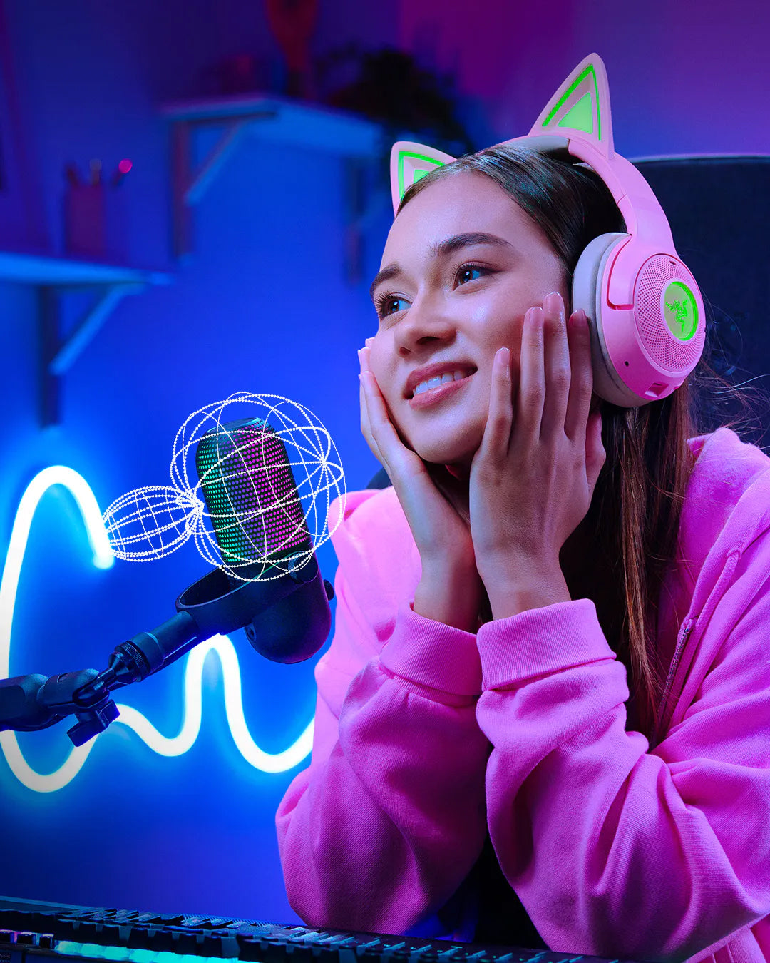 Mikrofon Razer Seiren V3 Chroma 32-bit DSP