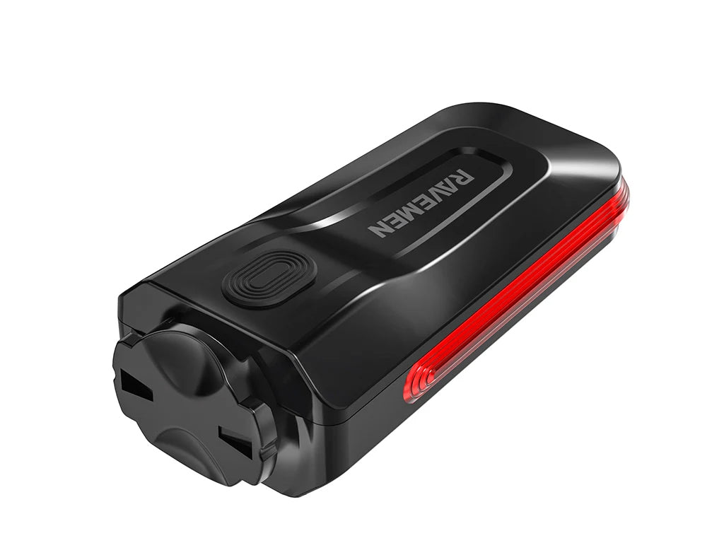 Zadnja kolesarska luč RAVEMEN CL50, 50 lm, 390 mAh, IPX6