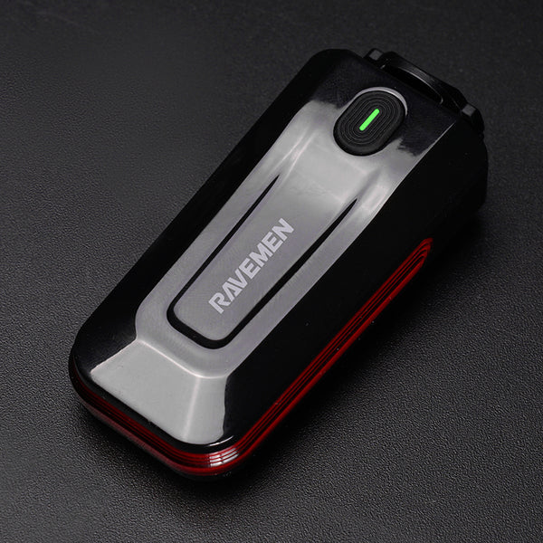Zadnja kolesarska luč RAVEMEN CL200, 200 lm, 700 mAh, IPX6