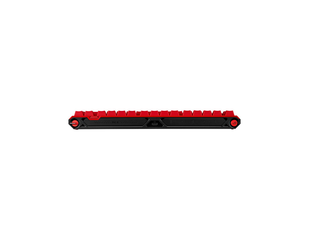 Tipkovnica ASUS ROG Falchion Ace 75HE, ROG HFX V2 Mag Analog, RGB, lava red, US
