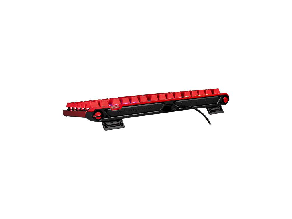 Tipkovnica ASUS ROG Falchion Ace 75HE, ROG HFX V2 Mag Analog, RGB, lava red, US