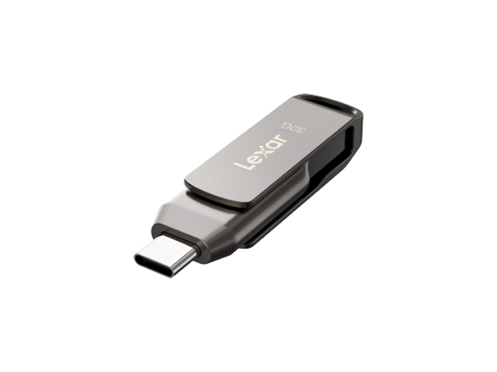 USB ključek Lexar JumpDrive Dual D400, 32GB USB 3.1 Type-C, 100 MB/s