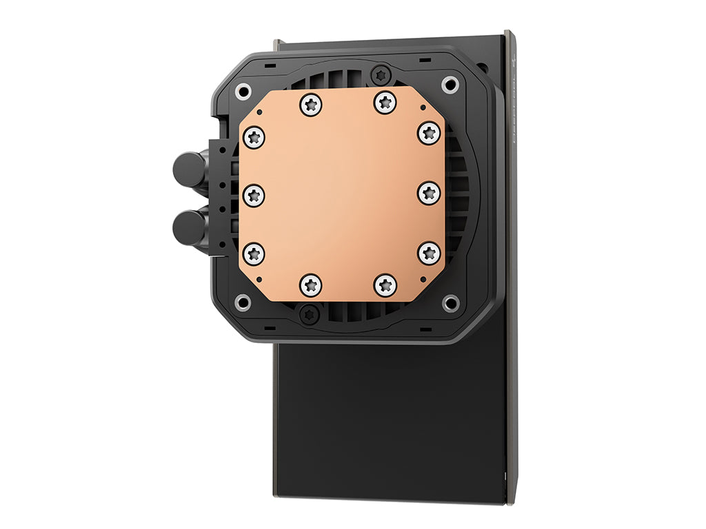 Komplet za tekočinsko hlajenje AIO Liquid Cooler DeepCool LT360 VISION, 360mm, LCD, ARGB, črn