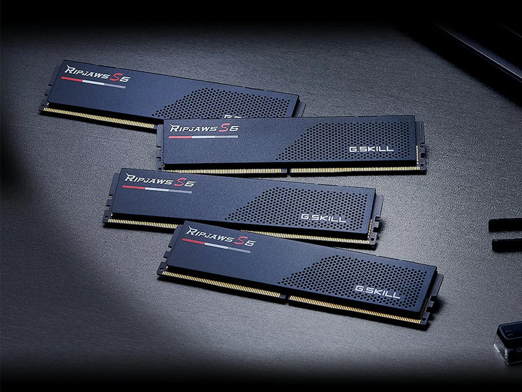 RAM DDR5 64GB Kit (2x 32GB) 6000MT/s CL36 1.35V, G.SKILL Ripjaws S5 XMP/EXPO