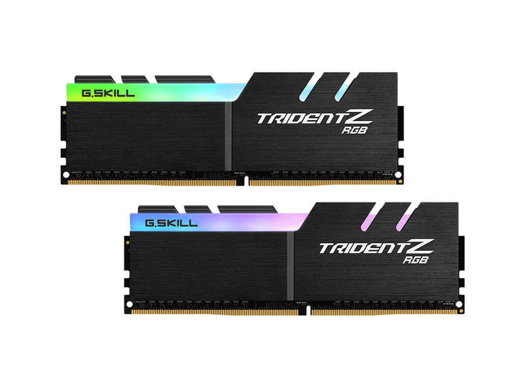 RAM DDR4 32GB Kit (2x16GB) PC4-28800 3600MT/s CL18 1.35V, G.SKILL Trident Z RGB, XMP