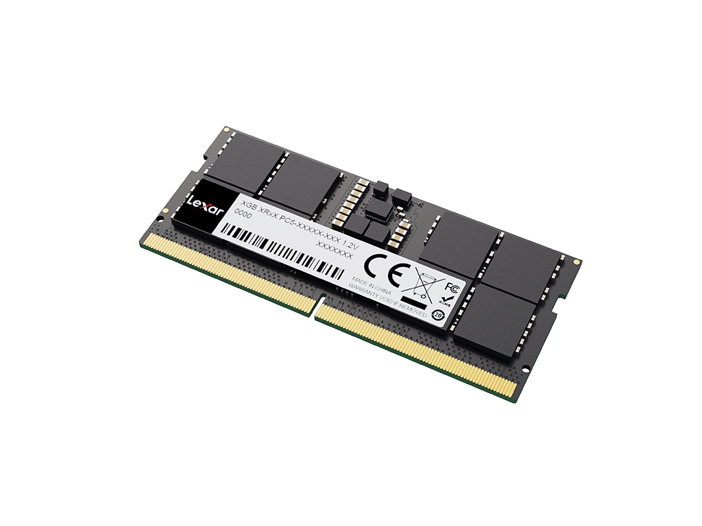 RAM SODIMM DDR5 8GB PC5-38400 4800MT/s CL40 1.1V Lexar