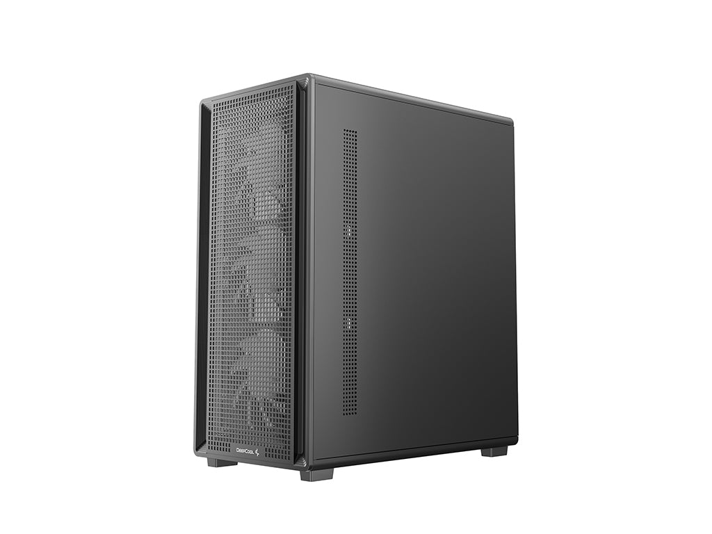 Računalniško ohišje DeepCool CC550 4F, ATX, Midi-Tower, ARGB, kaljeno steklo, črno