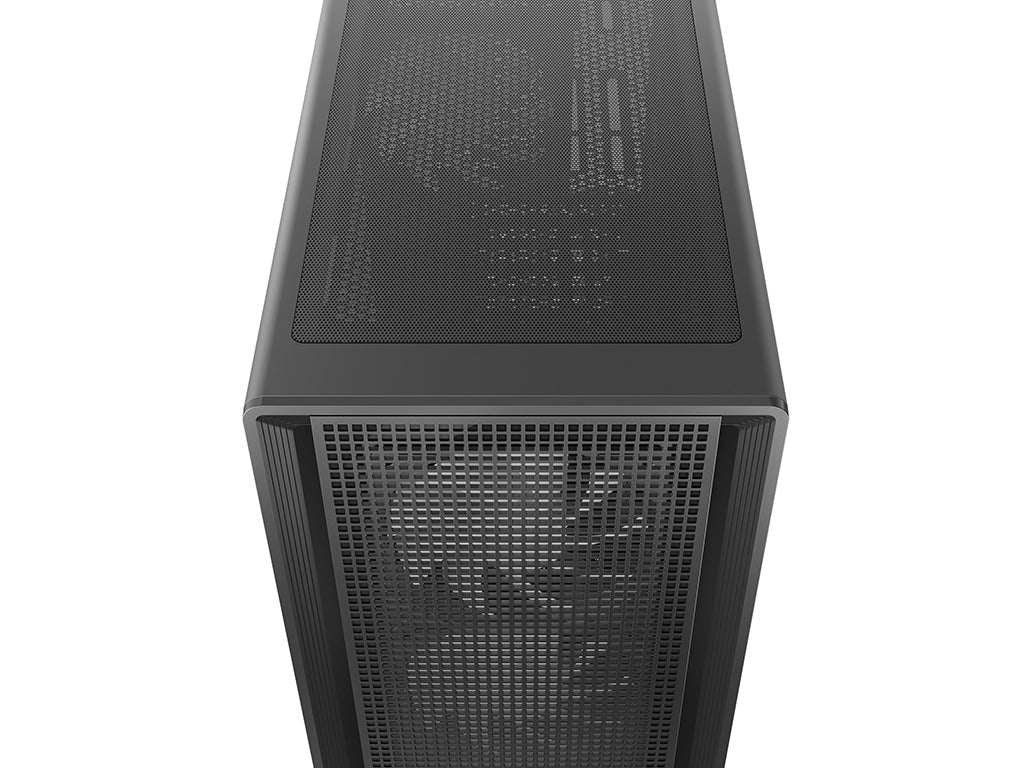Računalniško ohišje DeepCool CC550 4F, ATX, Midi-Tower, ARGB, kaljeno steklo, črno