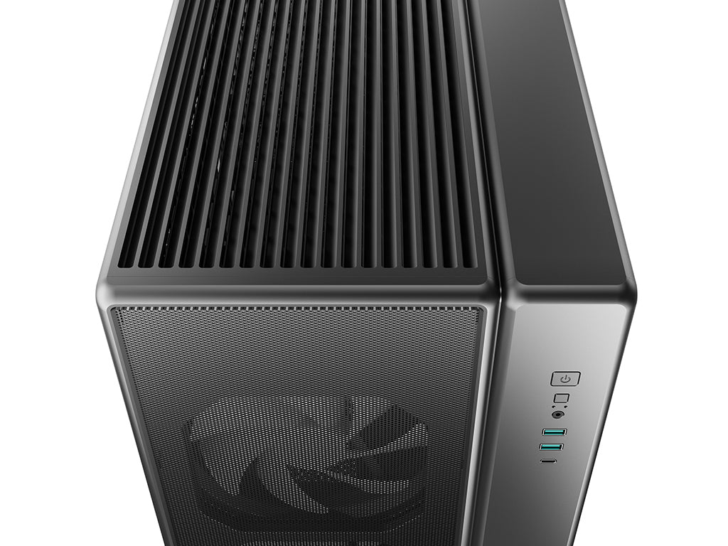 Računalniško ohišje DeepCool CG590 MESH 2F, ATX, Midi-Tower, Kaljeno steklo, črno