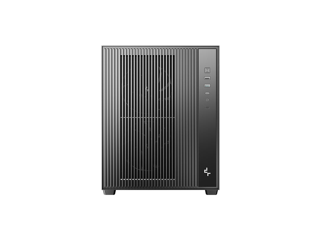 Računalniško ohišje DeepCool CG330 MESH 3F, micro-ATX, ARGB, kaljeno steklo, črno