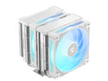 Hladilnik za procesor DeepCool AG620 G2 WH ARGB, 2x 120mm, bel