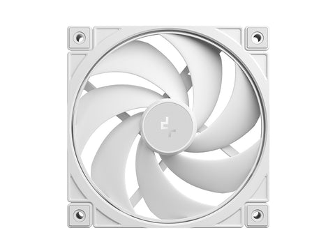Ventilator za ohišje DeepCool FD12 WH V2, PWM, 120mm, bel