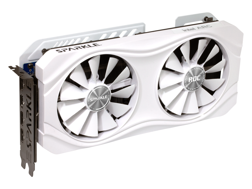 Grafična kartica Intel ARC A750 ROC Luna OC Edition, 8GB GDDR6, PCIe 4.0 x16, 3xDP, 1xHDMI, Sparkle
