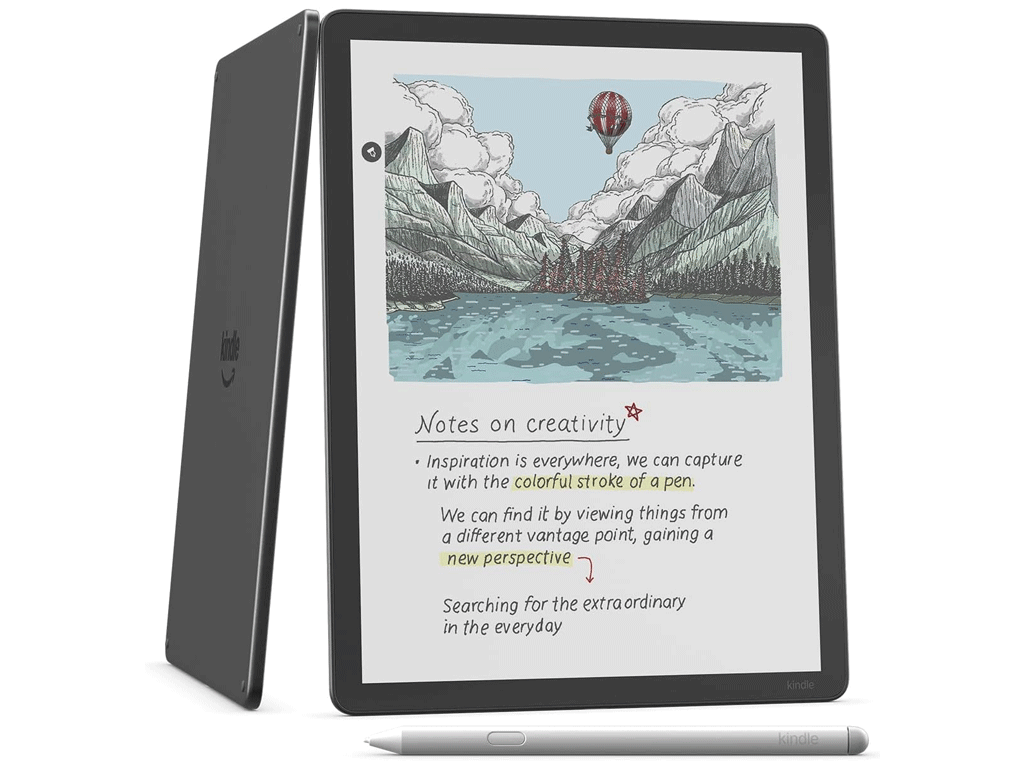E-bralnik Kindle Scribe Colorsoft 2026, 11'', 64GB, WiFi, 300dpi, Premium Pen, USB-C, siv