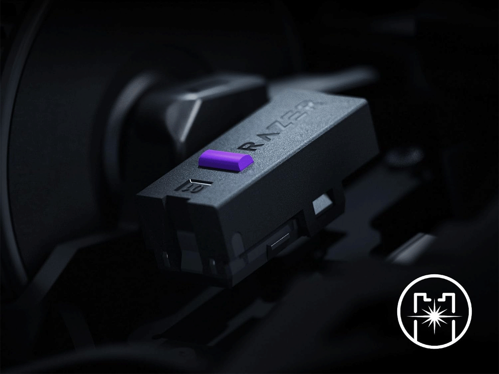Miška Razer Basilisk V4 HyperSpeed, bela