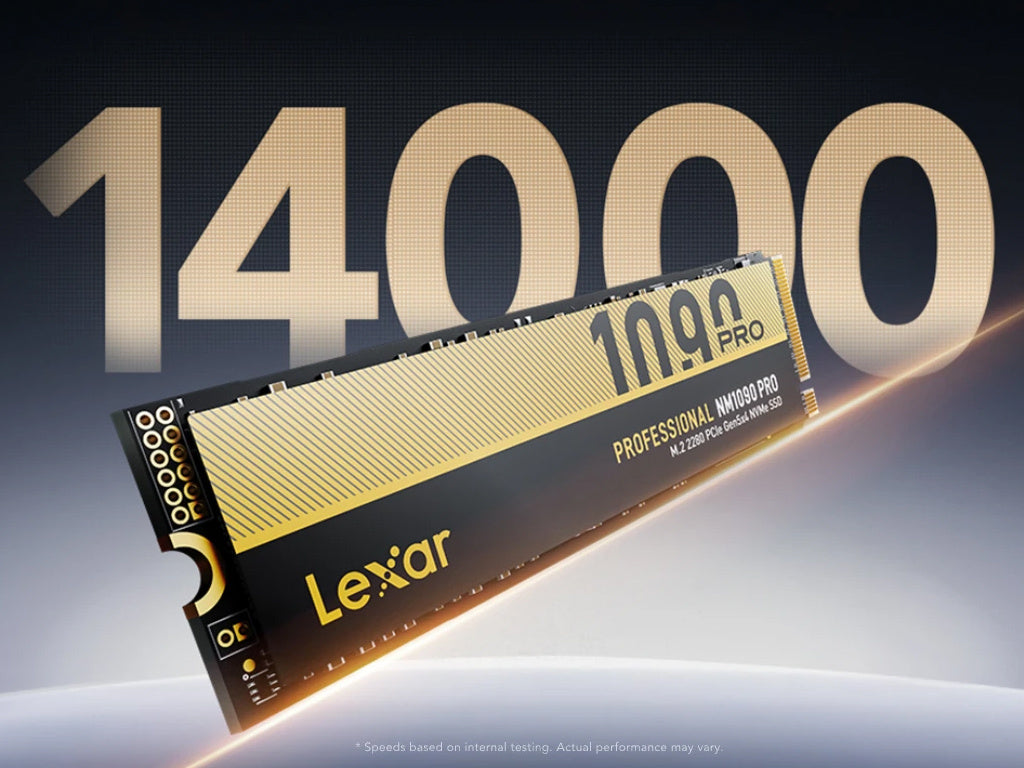 SSD 2TB M.2 80mm PCI-e 5.0 x4 NVMe, Lexar NM1090 Pro (LNM109P002T-RNNNG)