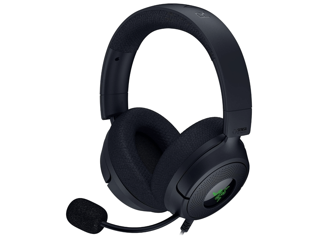 Slušalke Razer Kraken V4 X Sensa HD Haptics Edition, črna