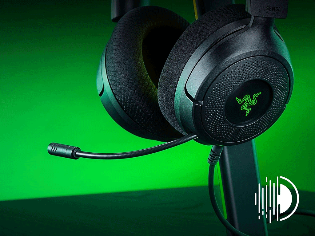 Slušalke Razer Kraken V4 X Sensa HD Haptics Edition, črna