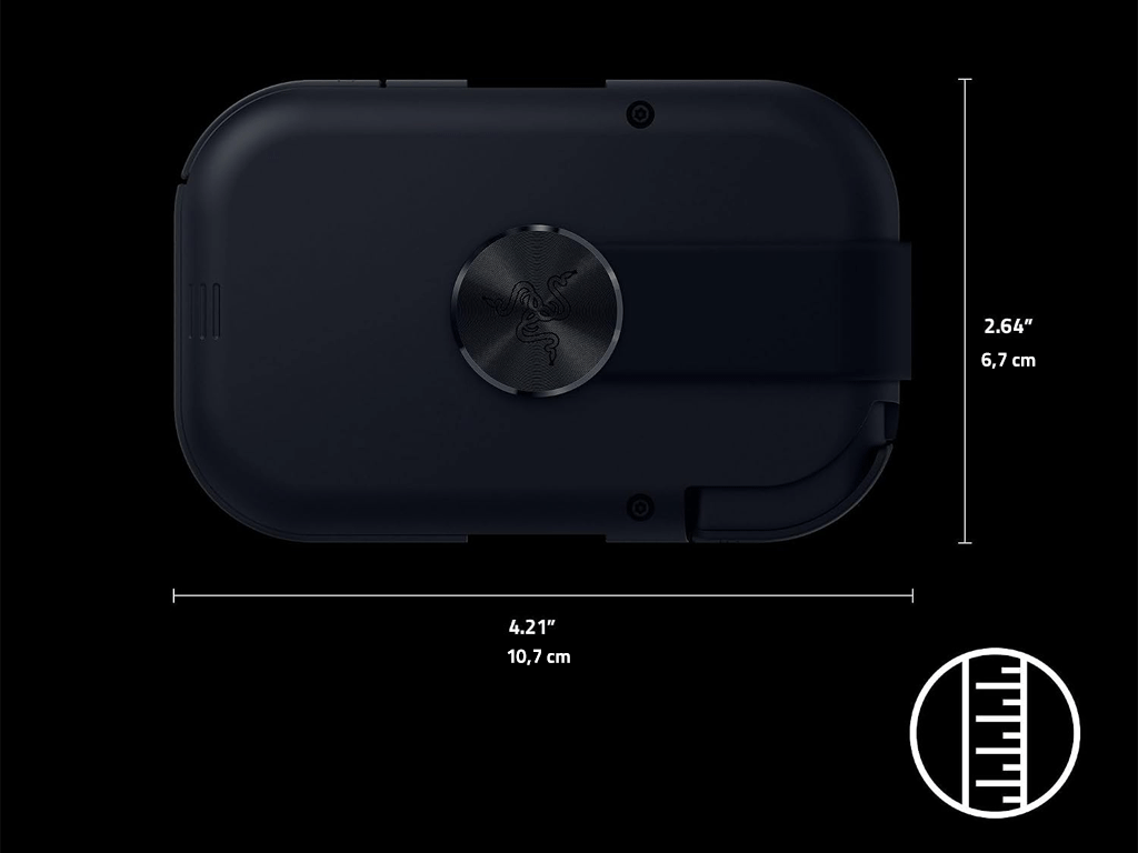 Igralni plošček Razer Prio, zložljiv, USB-C, Android/iOS, črn