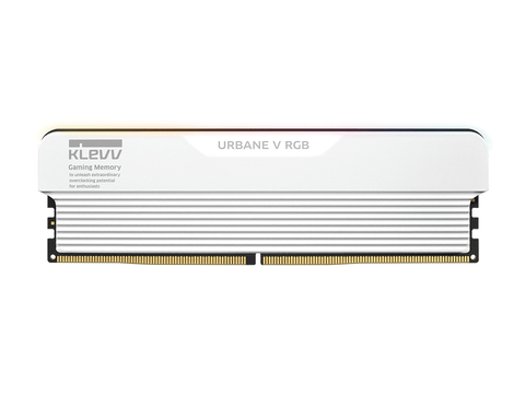 RAM DDR5 32GB Kit (2x16GB) 6000MT/s CL30 1.35V, Klevv Urbane V RGB, bel, EXPO/XMP