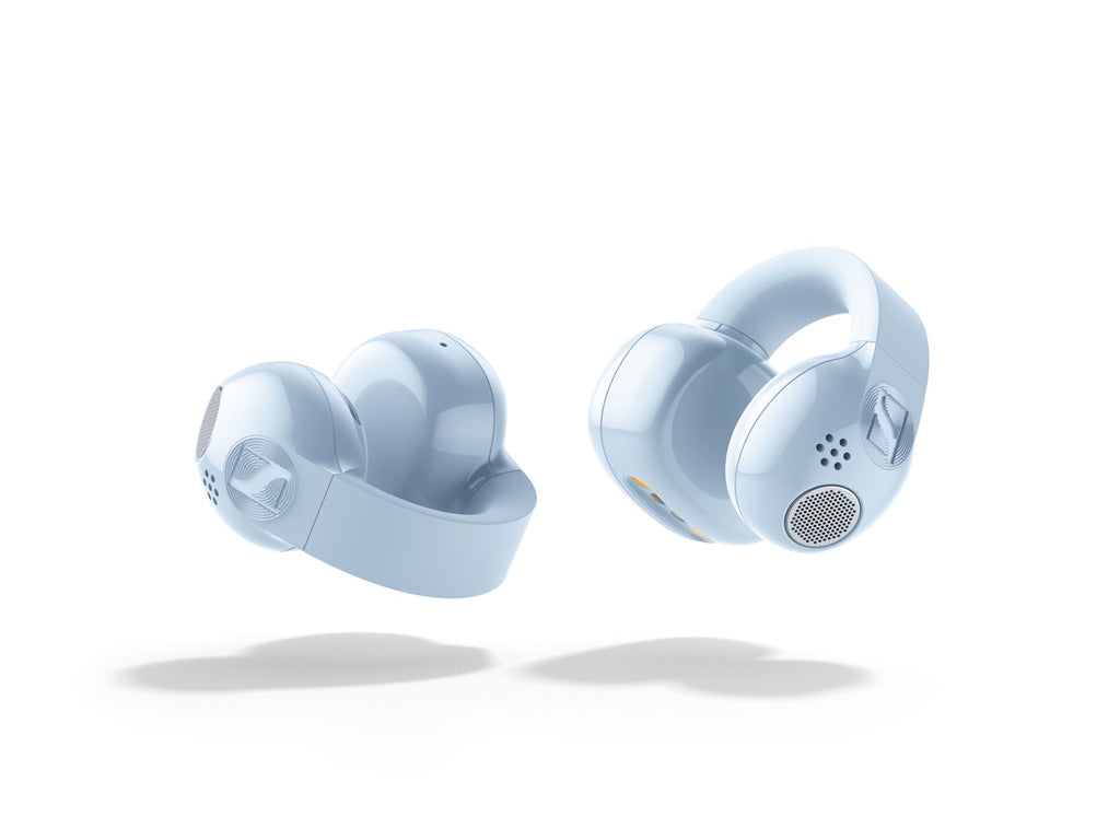 Slušalke Sennheiser Accentum Clip, True Wireless, Ice Blue