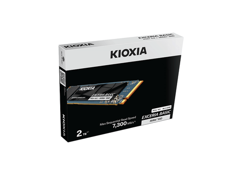 SSD 2TB M.2 80mm PCI-e 4.0 x4 NVMe, KIOXIA Exciria Basic (LSF10Z002TG8)