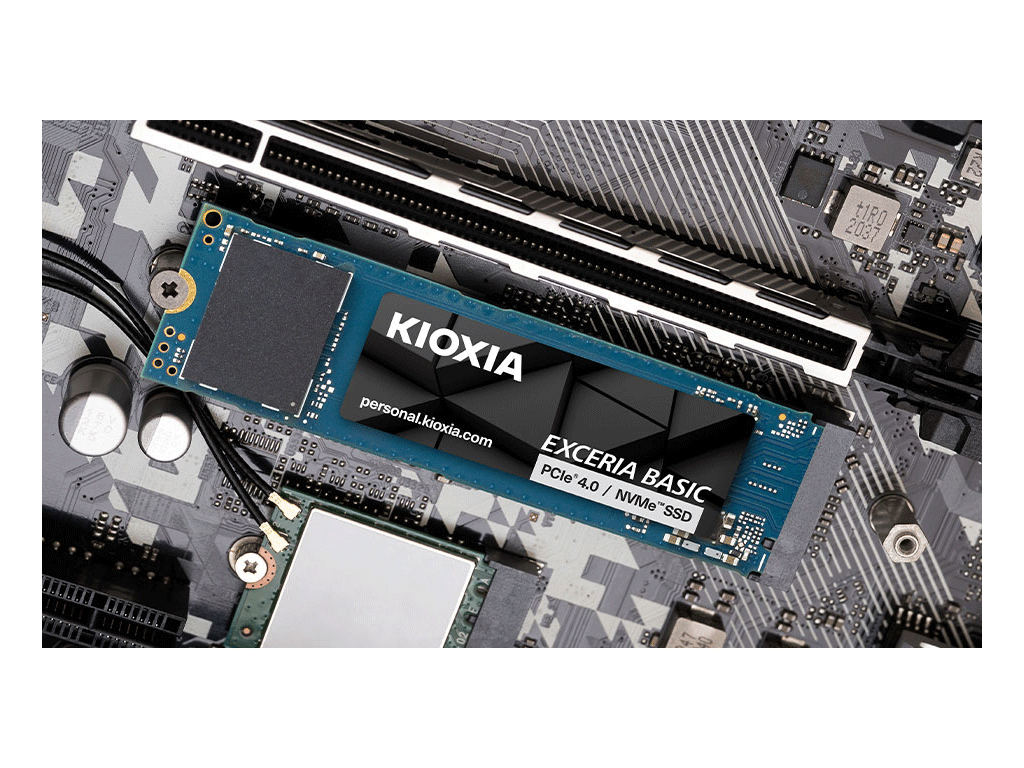 SSD 2TB M.2 80mm PCI-e 4.0 x4 NVMe, KIOXIA Exciria Basic (LSF10Z002TG8)