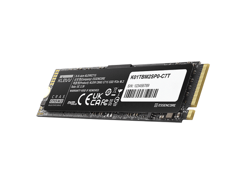 SSD 512GB M.2 80mm PCI-e 3.0 x4 NVMe, 3D TLC, Klevv Cras C715 (K512GM2SP0-C7T)