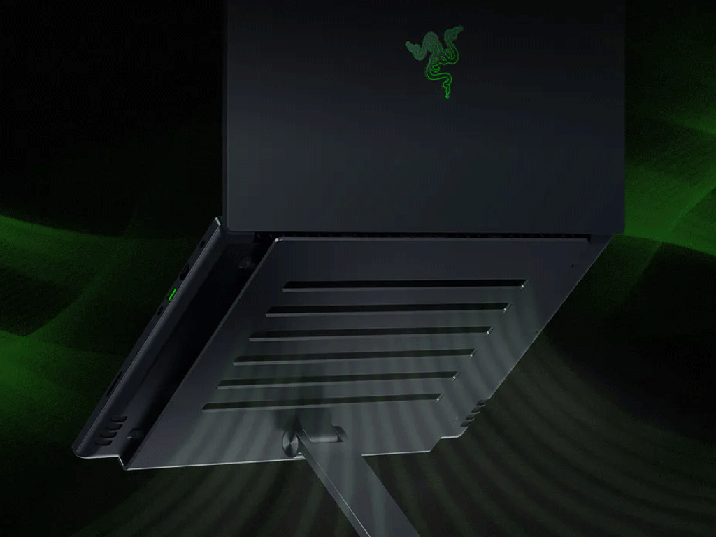 Stojalo za prenosnik Razer Adjustable Laptop Stand, do 18'', črno