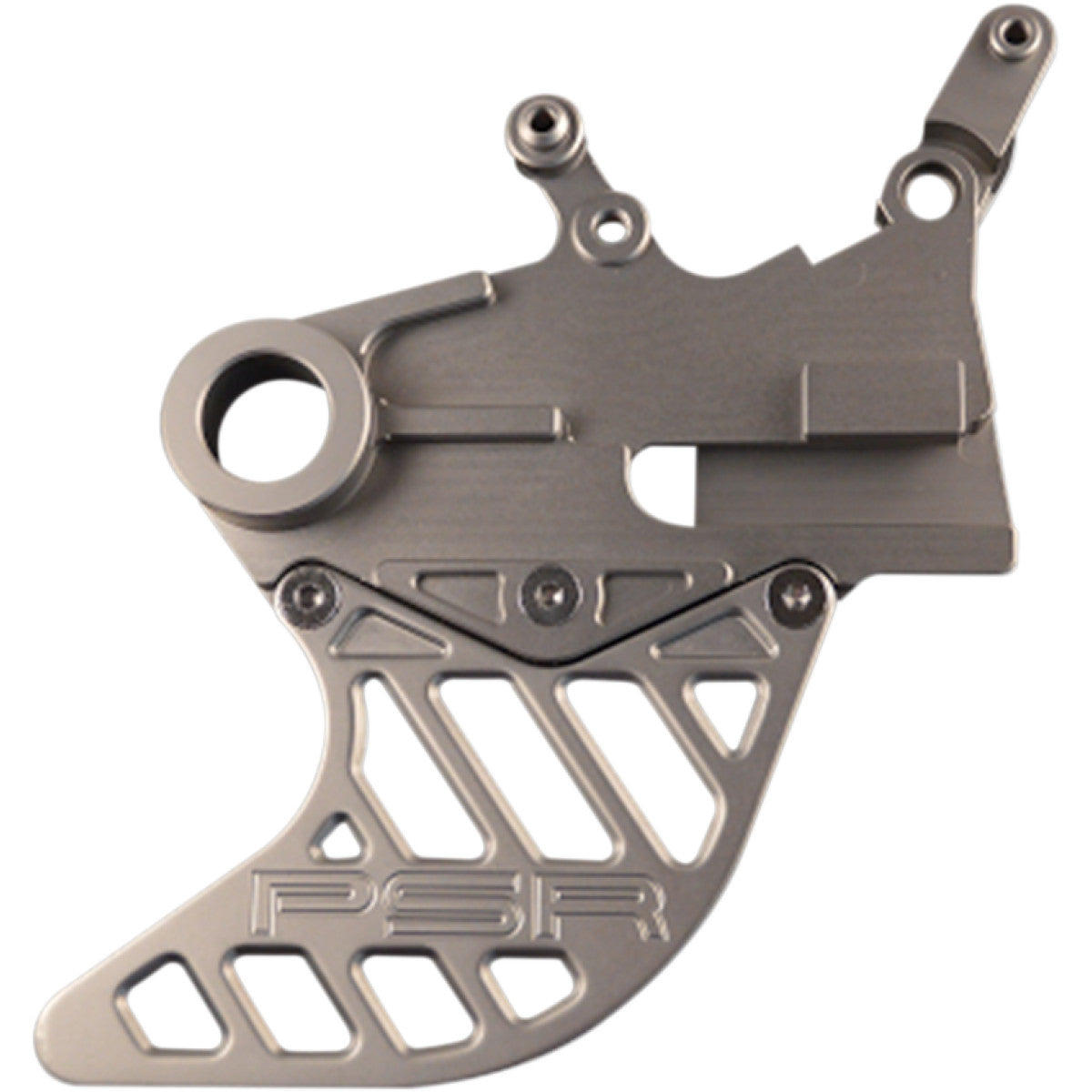 GUARD REAR DISC ALUMINUM ANODIZED GUN METAL