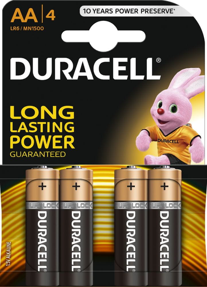 Duracell baterija AA, MN1500, LR6