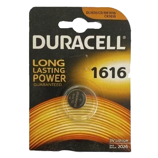 Duracell baterija DL/CR 1616