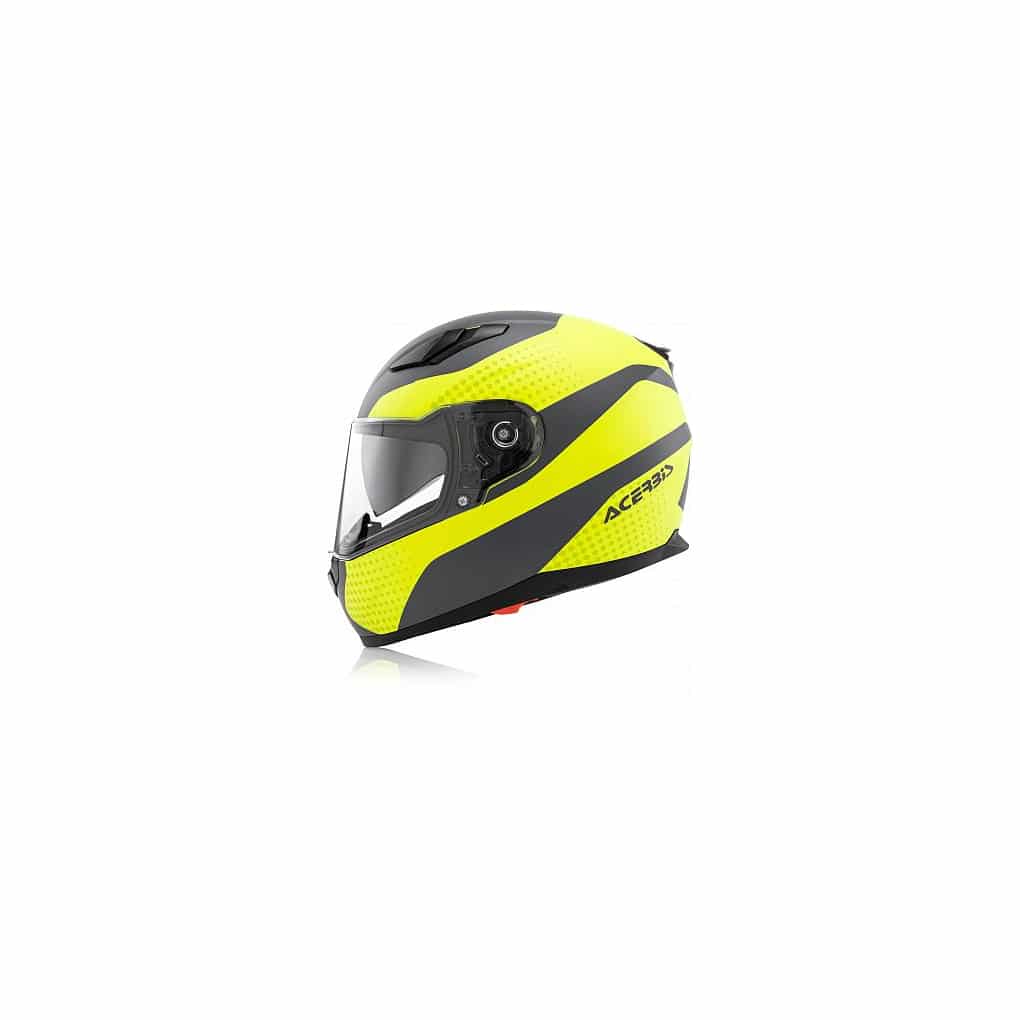 Motoristična čelada Acerbis X-Street rumena