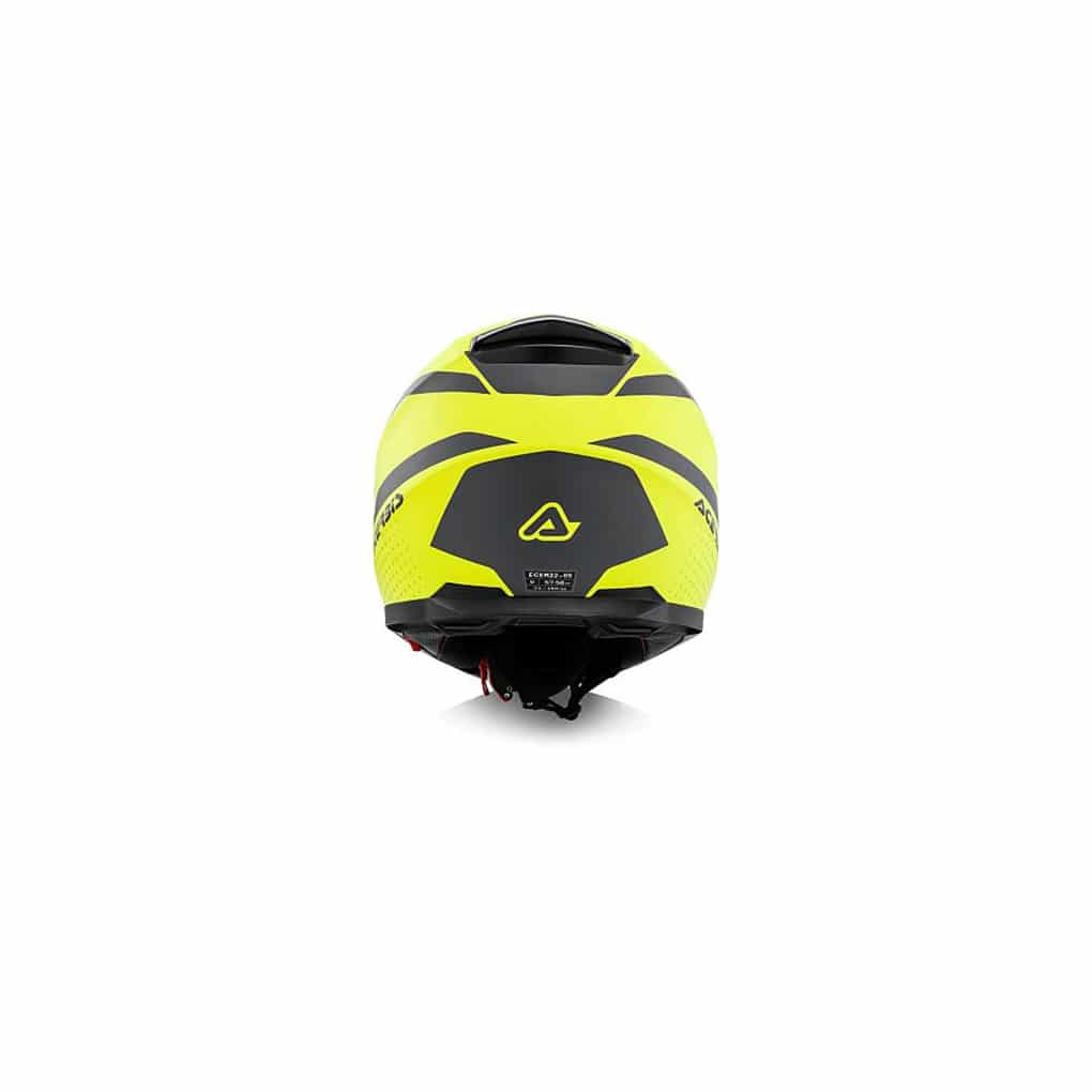 Motoristična čelada Acerbis X-Street rumena