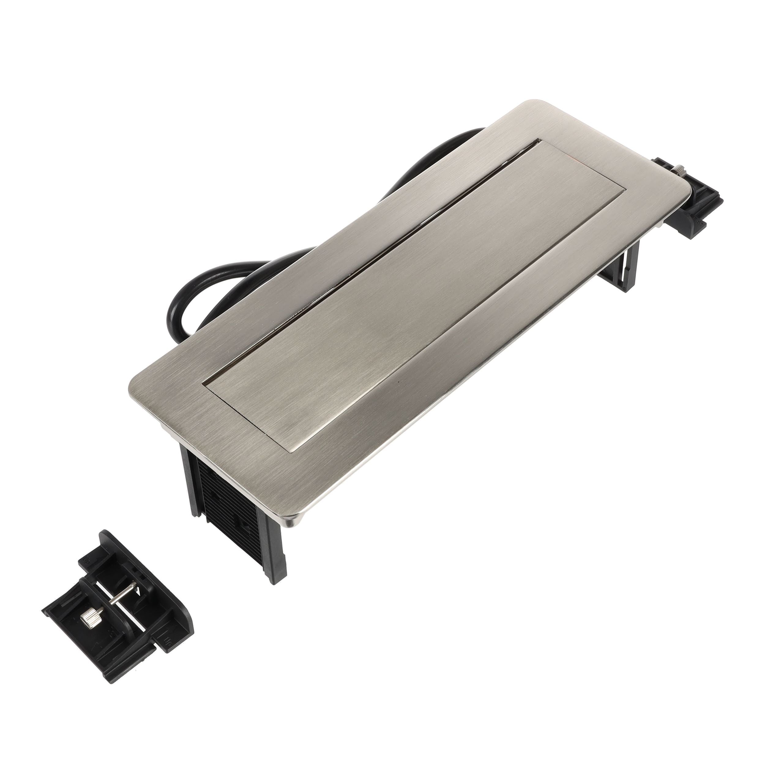 Vgradna vtičnica Riex 3x Schuko 1x USB A 1x USB C (hitro polnjenje)  + 2m Kabel  ED15