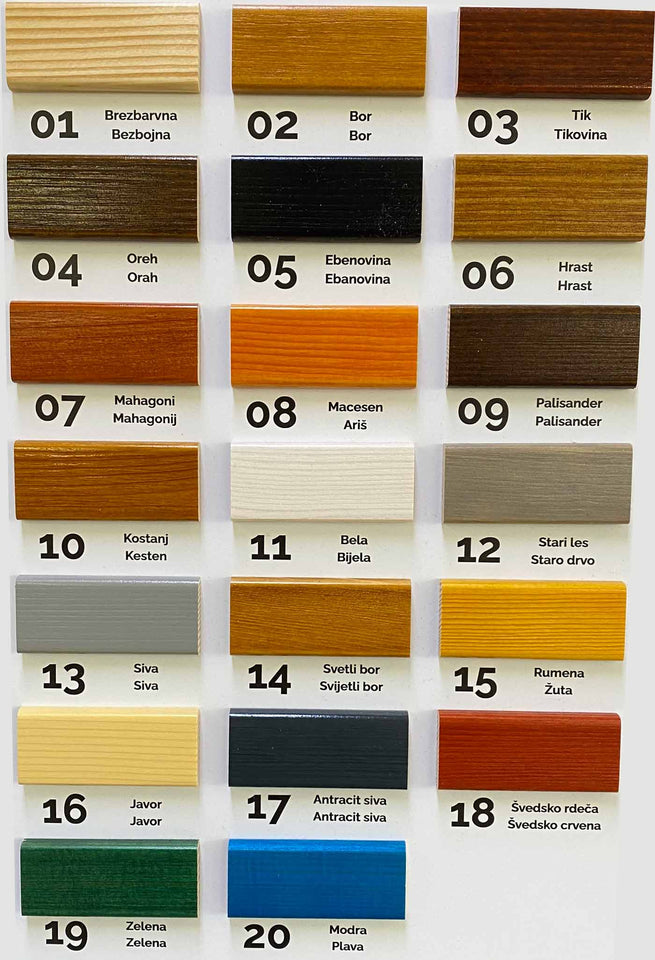 Lesoton Toplazura 9L + opcija 1L Pasta pigment