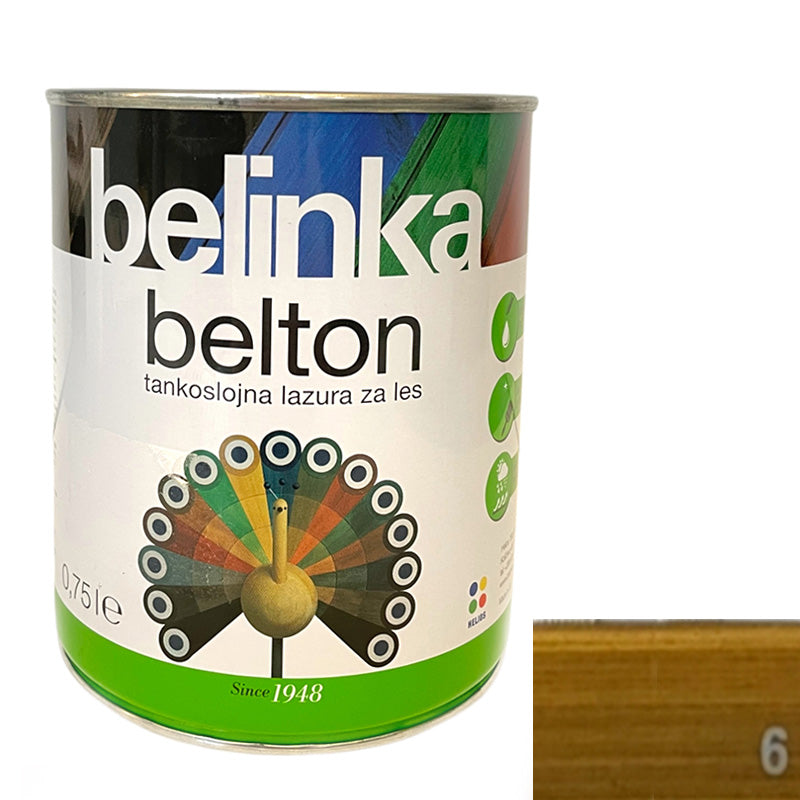 Belton Thin-layer stain for wood - 6 Oliva