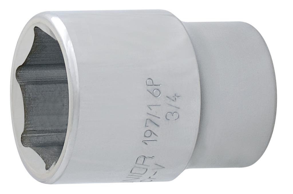 UNIOR KLJUČ NASADNI 3/4" Art.197/1 6p 19 mm (619698)