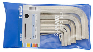 UNIOR ALLEN KEYS IN PVC CASE Art.220/3PB 3-14 mm/8 pcs (601059)