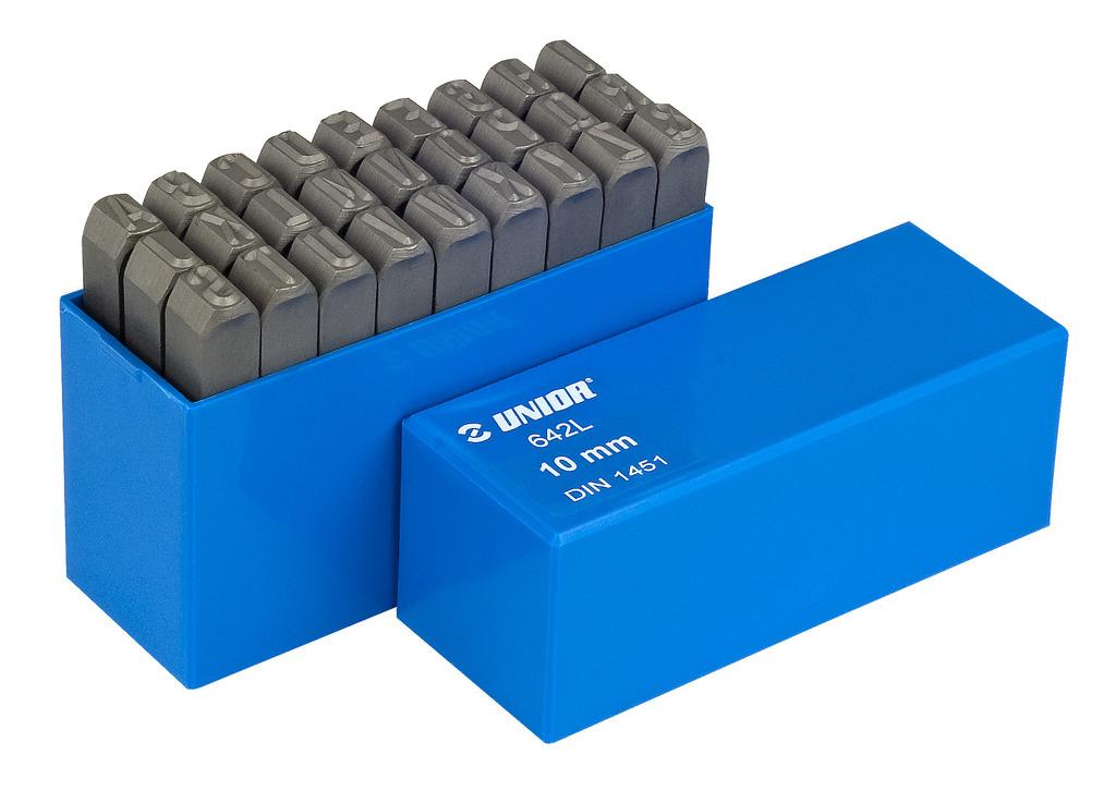 UNIOR TOČKALA S ČRKAMI Art.642LPB 8 mm (620946)