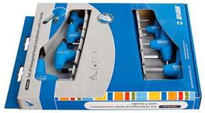 UNIOR SCREWDRIVERS ALLEN T HANDLE IN CARTON Art.193HXCS 2.5-10/7 pcs (607890)