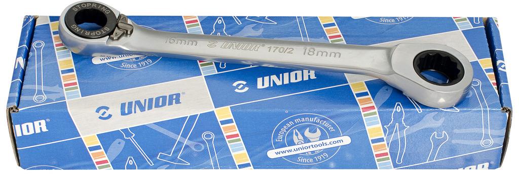 UNIOR KLJUČI OBROČNI Z RAGLJO V KARTONU Art.170/2CB 6-19 mm/6 kos (623082)