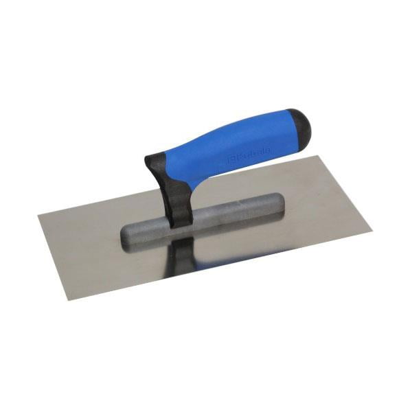 KUBALA GLADILKA ZIDARSKA Ročaj BI, inox. 270x130 mm, gladka