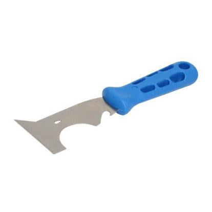 KUBALA LOPATICA ZA KITANJE UNIVERZALNA Inox, plastičen ročaj. 60 mm