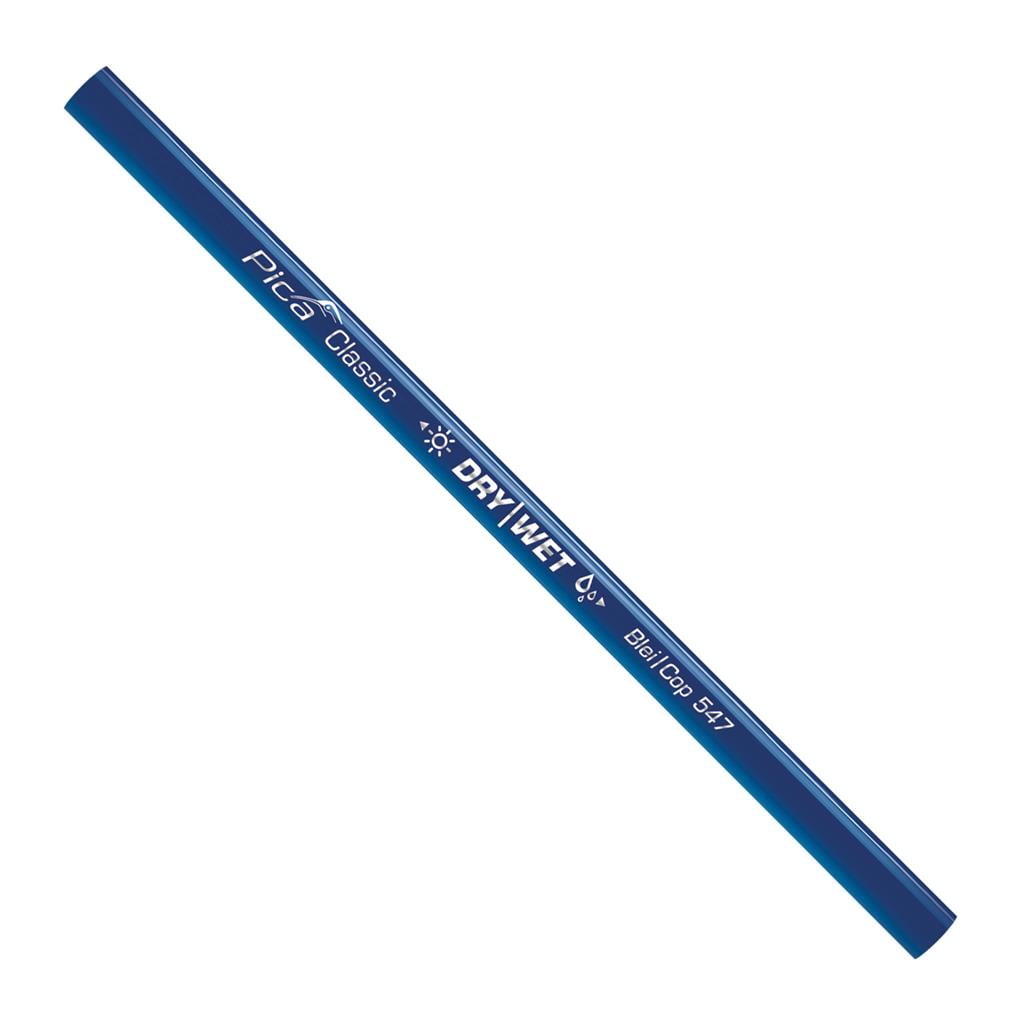 Pica SVINČNIK DRY-WET V škatli 100 kos. Za suh in moker les. Vijolična, 240 mm